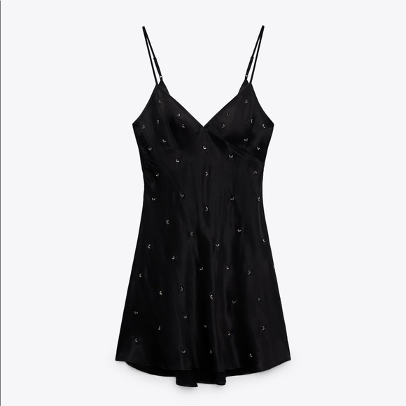 Zara Dresses & Skirts - ZARA Jewel trim dress